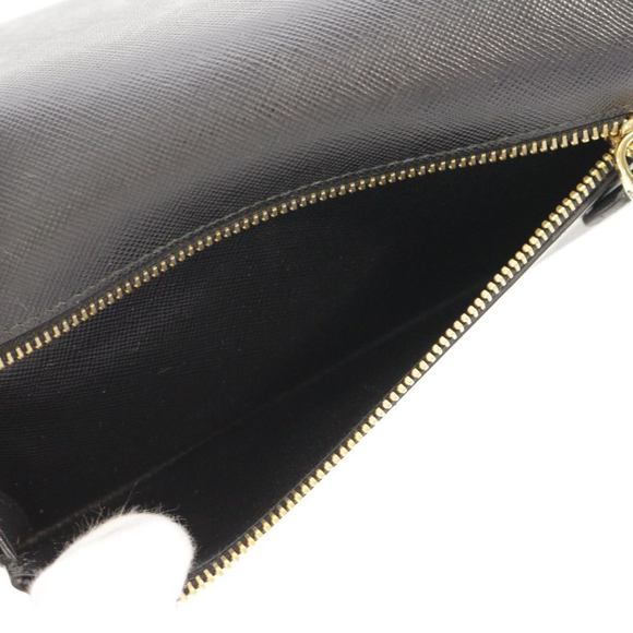 Prada long wallet pass case Black Nero Black - Picture 10 of 10